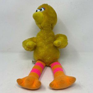 Vintage Applause Sesame Street Yellow Big Bird Washable Classic Stuffed Toy